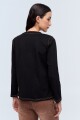Remera Rosmora Negro