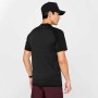 Polo Manga Corta Fit The Training Day Tee Hombre Black
