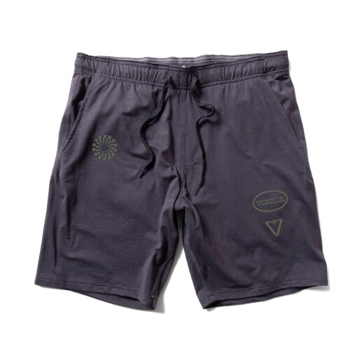 Bermuda Vissla Comp Lite Eco 18" Elastic Negro Bermuda Vissla Comp Lite Eco 18" Elastic Negro