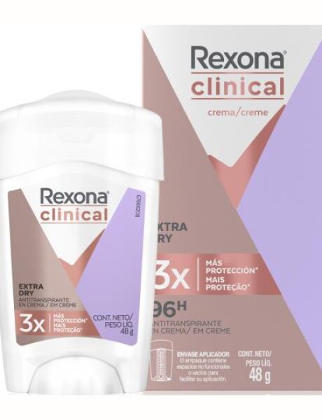 REXONA BARRA CLINICAL EXTRA DRY, 48GR REXONA BARRA CLINICAL EXTRA DRY, 48GR