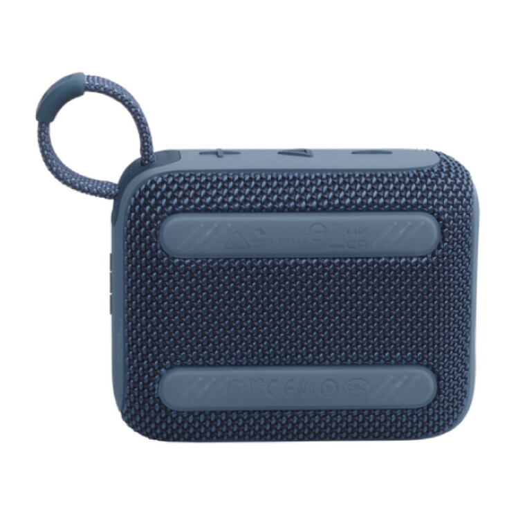 Parlante Bluetooth Portátil JBL Go 4 Resistente al Agua IP67 con Auracast Azul