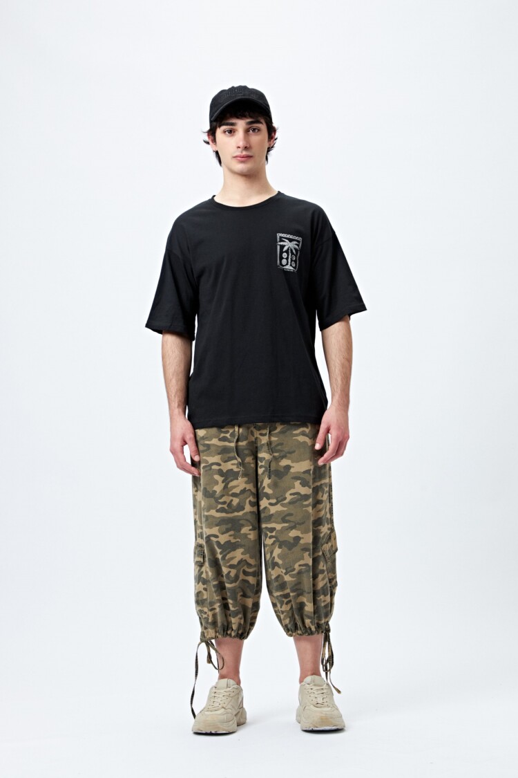 REMERA POSTCARD Negro