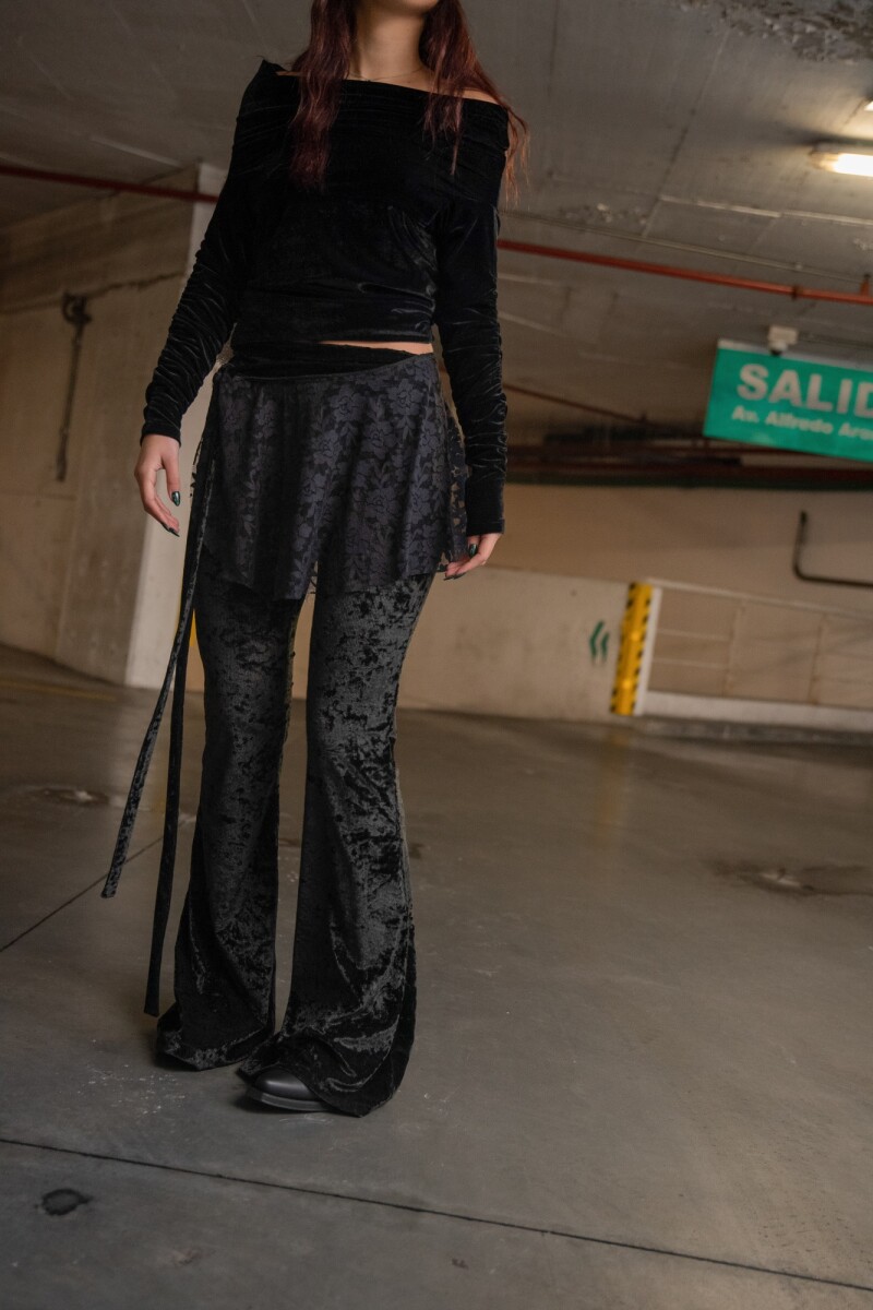 Pantalón Retroi NEGRO