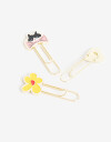 Útiles Varios Clips Utiles - Combinacion Tricolor