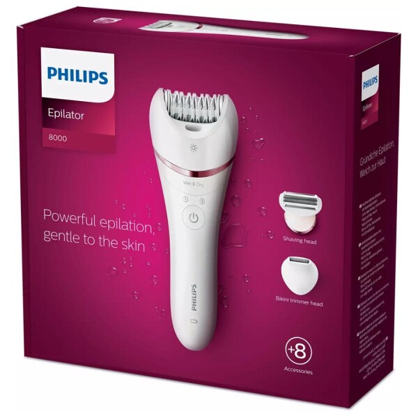 Depiladora Philips Bre640/720 + 8 Accesorios DEPILADORA PHILIPS BRE720/00 ******