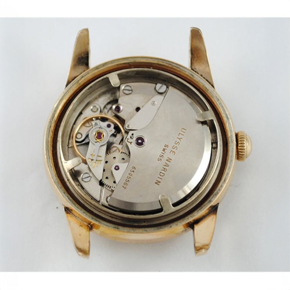 Reloj Vintage Ulysse Nardin Automático Enchapado En Oro Caja 35 Mm. Reloj Vintage Ulysse Nardin Automático Enchapado En Oro Caja 35 Mm.