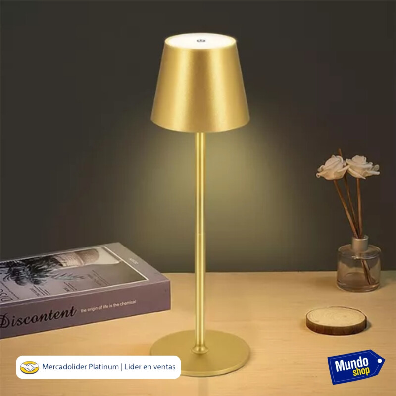 Lampara Portatil Led Inalambrica Recargable Bolonia Amarillo