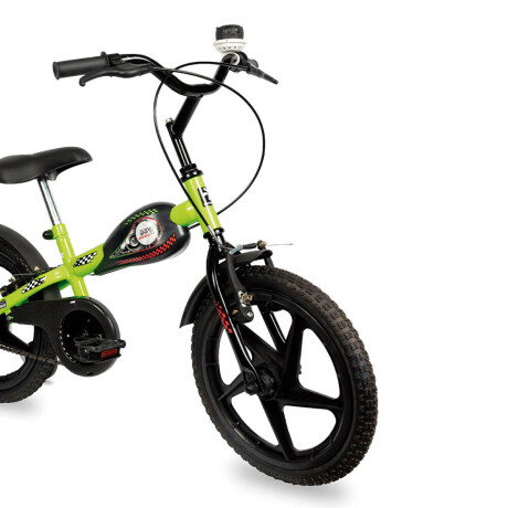 Bicicleta Infantil Verden Choppera Rod 16 C/ Rueditas Verde