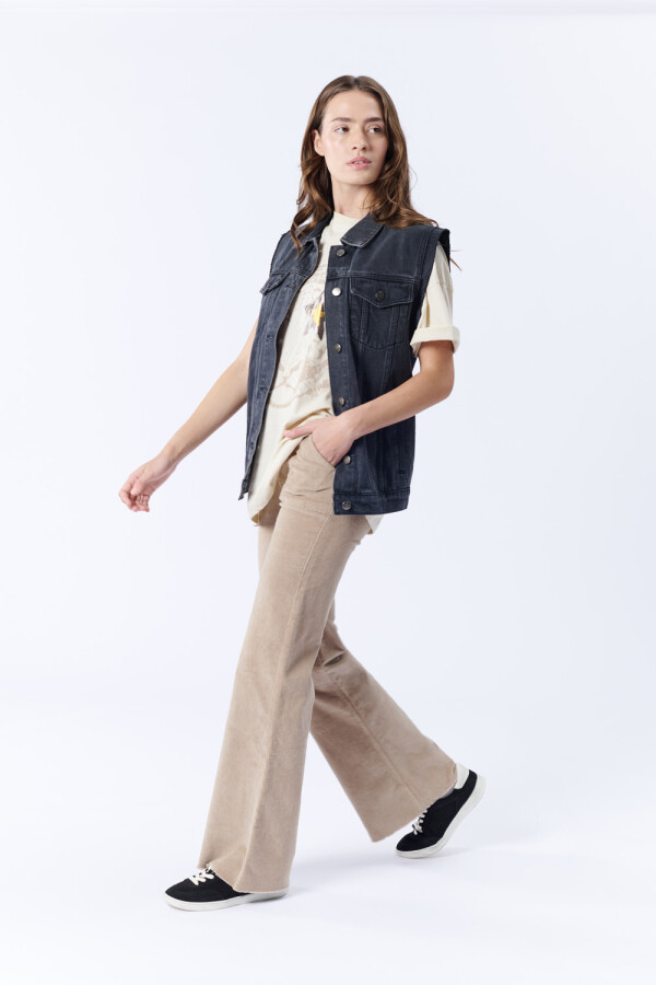 Pantalón de pana oxford Beige