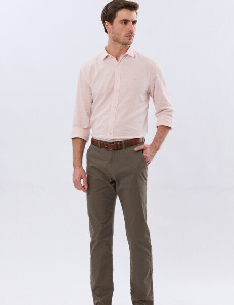 PANTALÓN SKINNY CON SPANDEX Verde