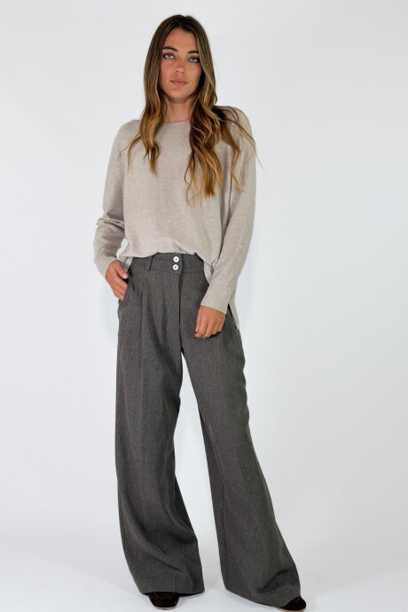 PANTALON CAMILLE Vison