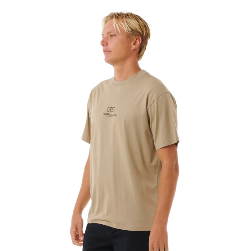 Remera Rip Curl Pill Icon Tee - Beige Remera Rip Curl Pill Icon Tee - Beige