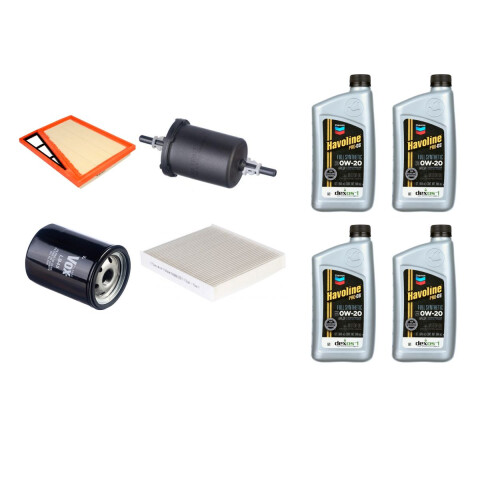 KIT DE FILTROS Y ACEITE 0W20 TEXACO Kit De Filtros Y Aceite 0w20 Texaco