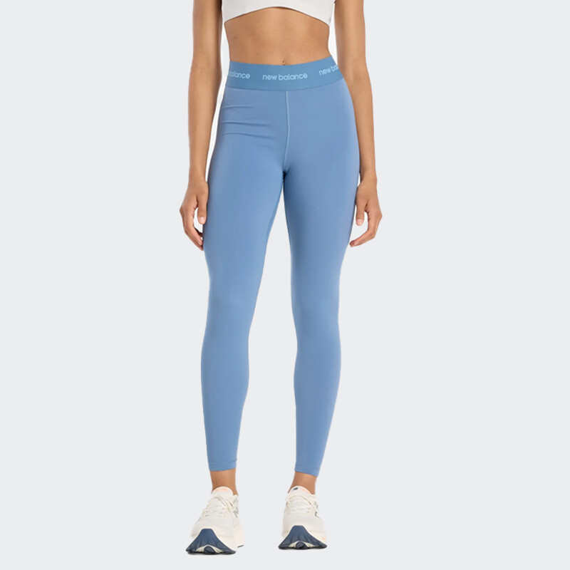 Calza New Balance High Rise 25 Azul