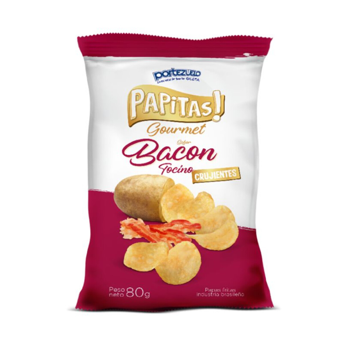Papas Portezuelo Gourmet - Bacon 