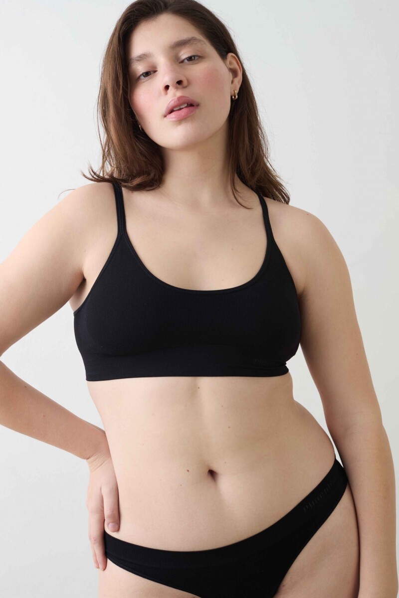 Bralette Rocío - Negro 