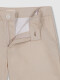 Pantalon Corto De Lino Marron