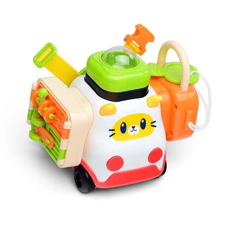 Set de 5 Juguetes Encastrables con Autito para Bebé Huanger Multicolor