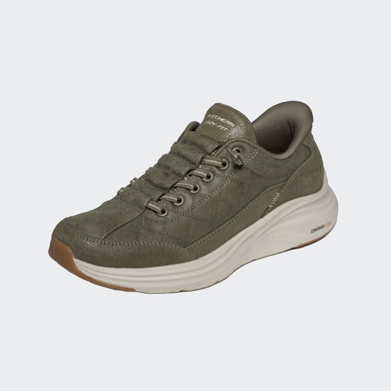 Championes Slip-Ins Contour Foam Verde