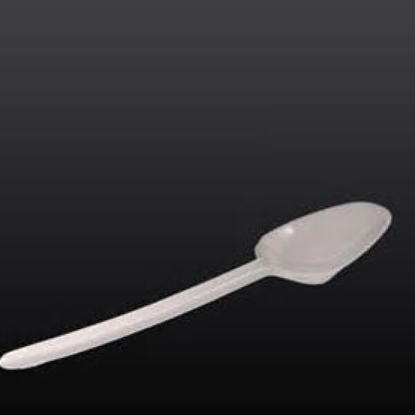 CUCHARA DESCARTABLE 17 CMS BLANCA A GRANEL BLANCO