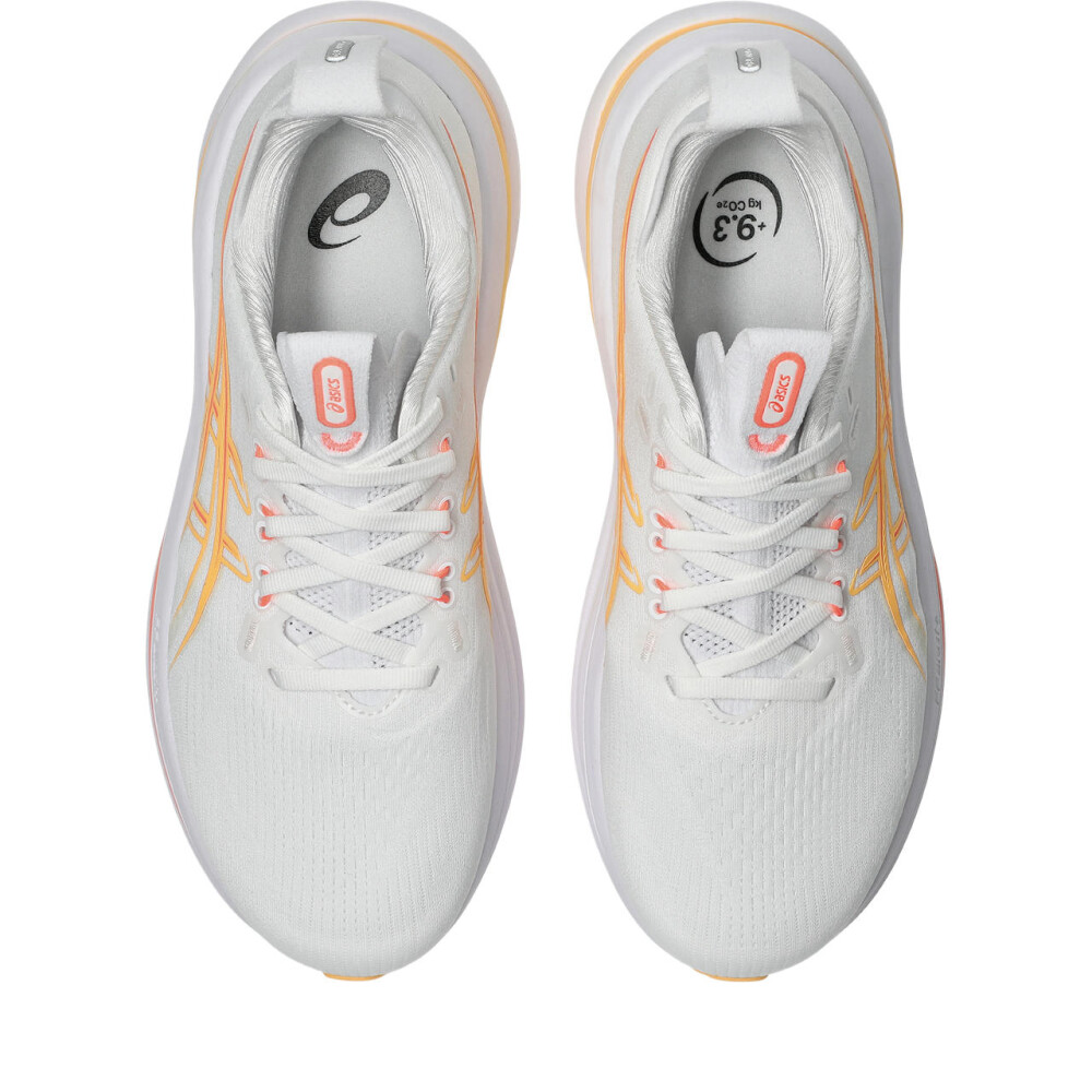Zapatillas Running Gel-Nimbus 28 Mujer White/sun Coral