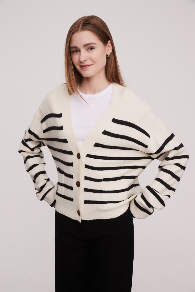 Cardigan Spatz - Estampado 1 