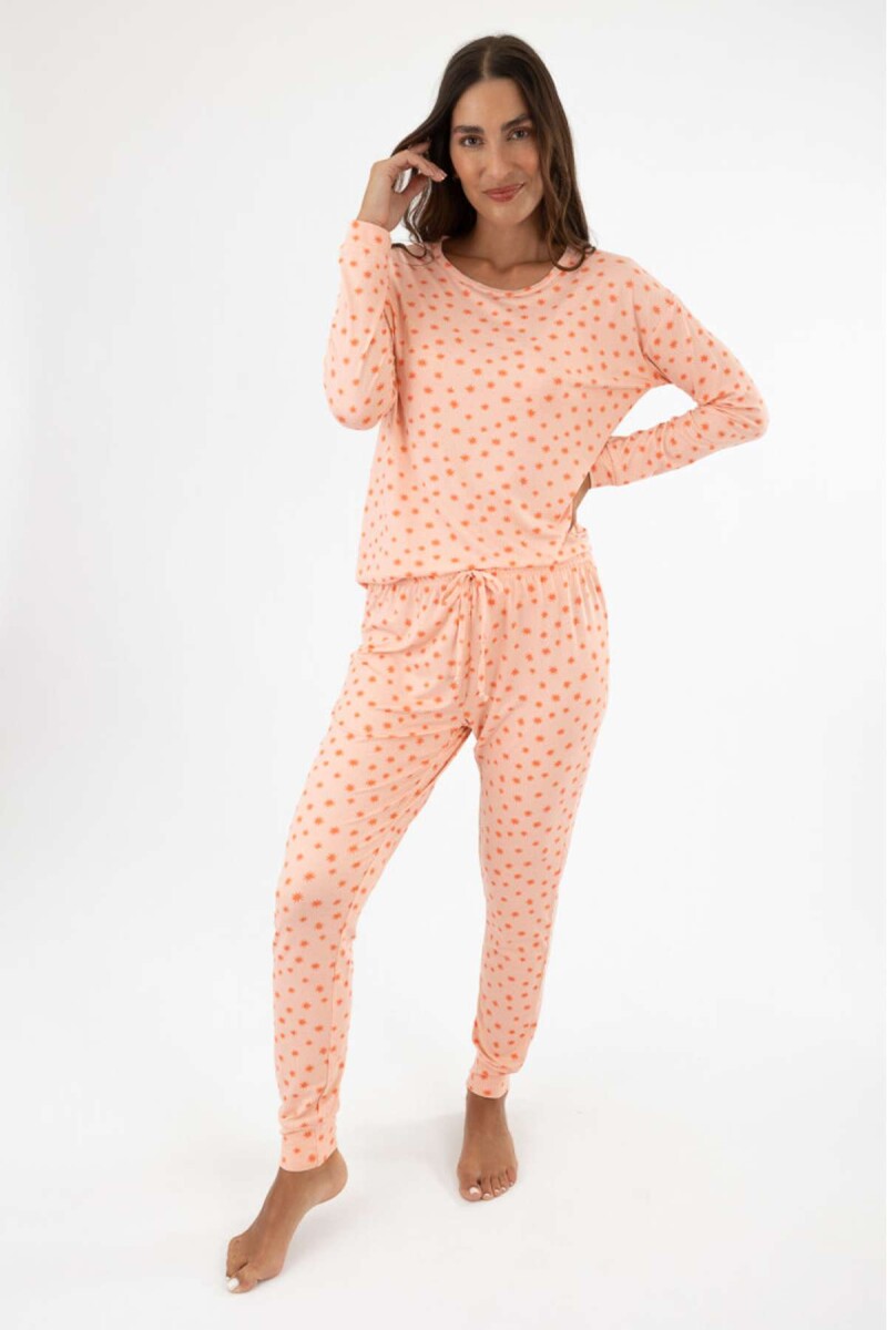 Pijama Red Star - Rosado 