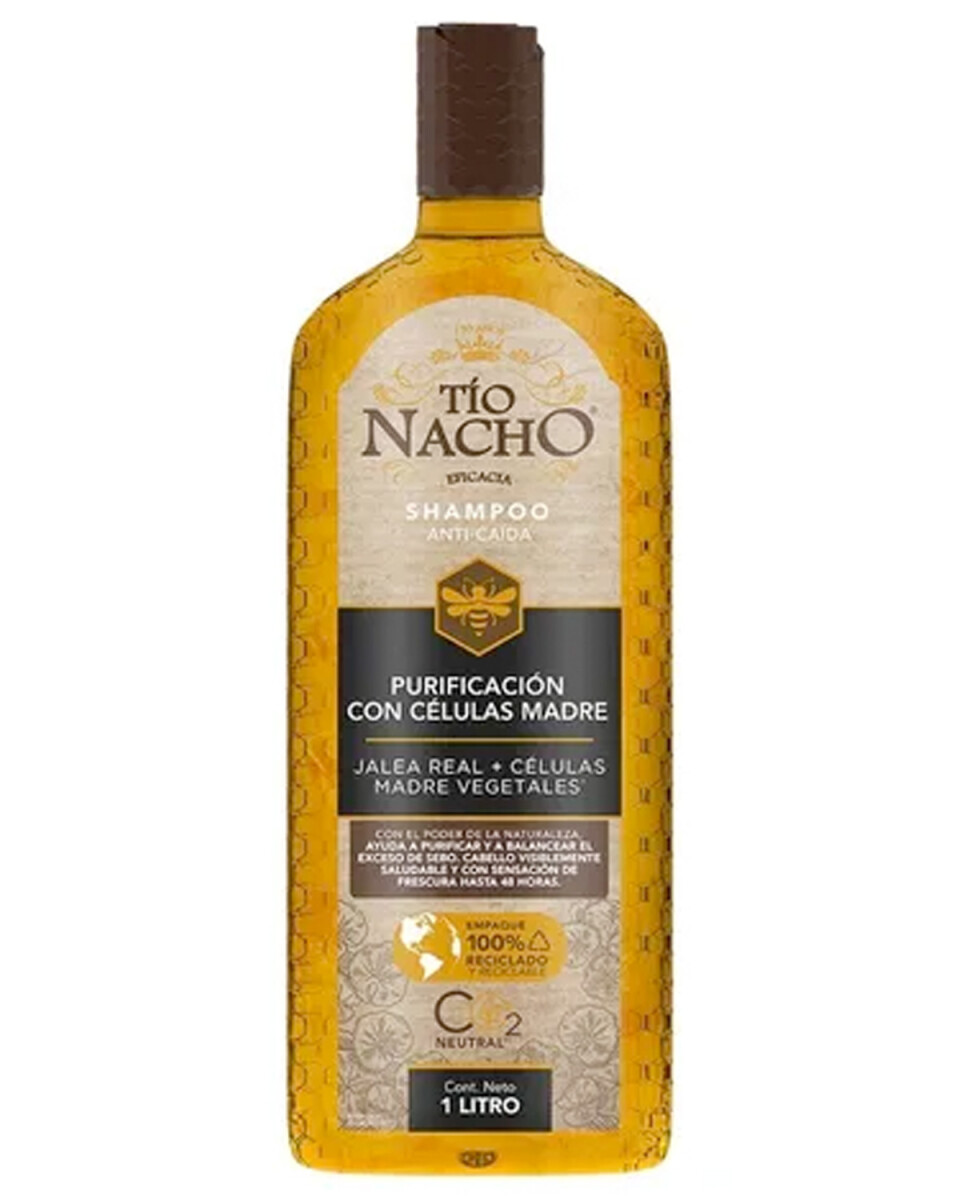 Shampoo Tío Nacho Purificación Células Madre 1 litro 