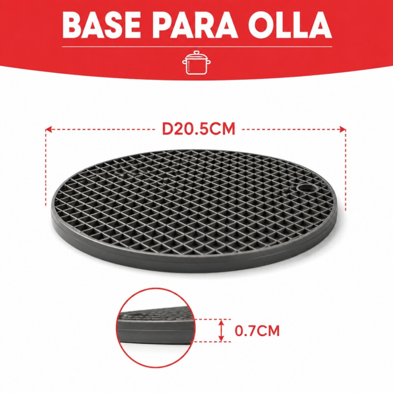 Base para olla GRIS