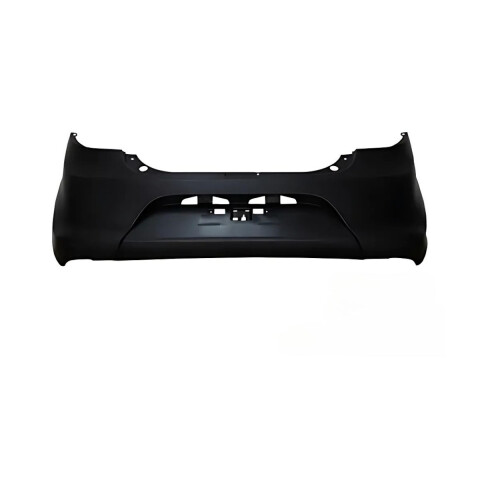 PARAGOLPE TRASERO NEGRO LISO Paragolpe Trasero Negro Liso