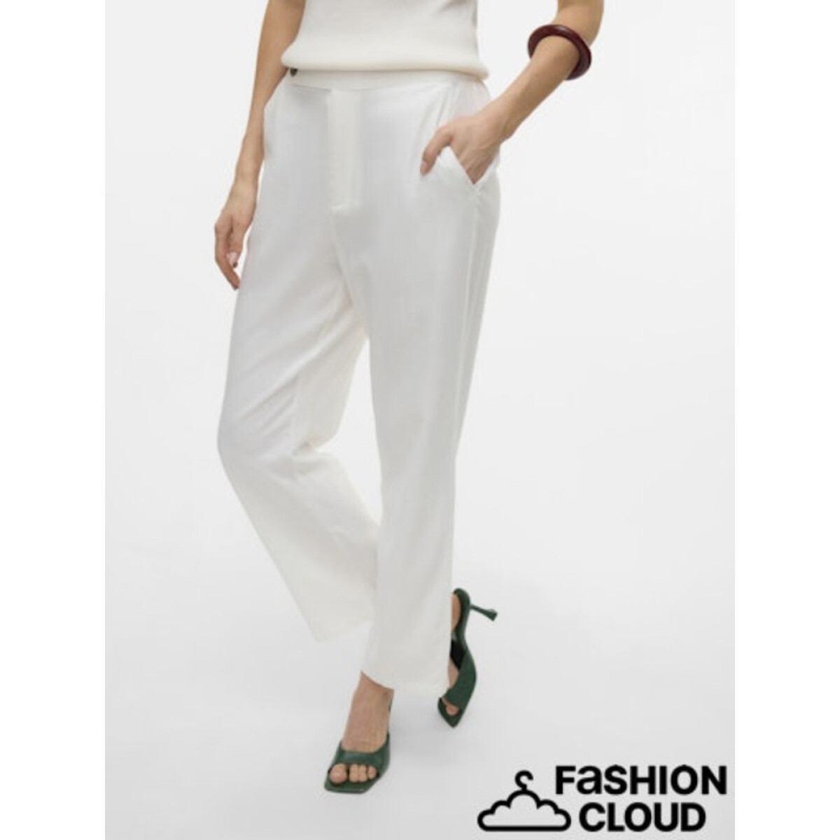 VMMYMILO H/W PANT WVN GA - Silver Lining/Rayas 
