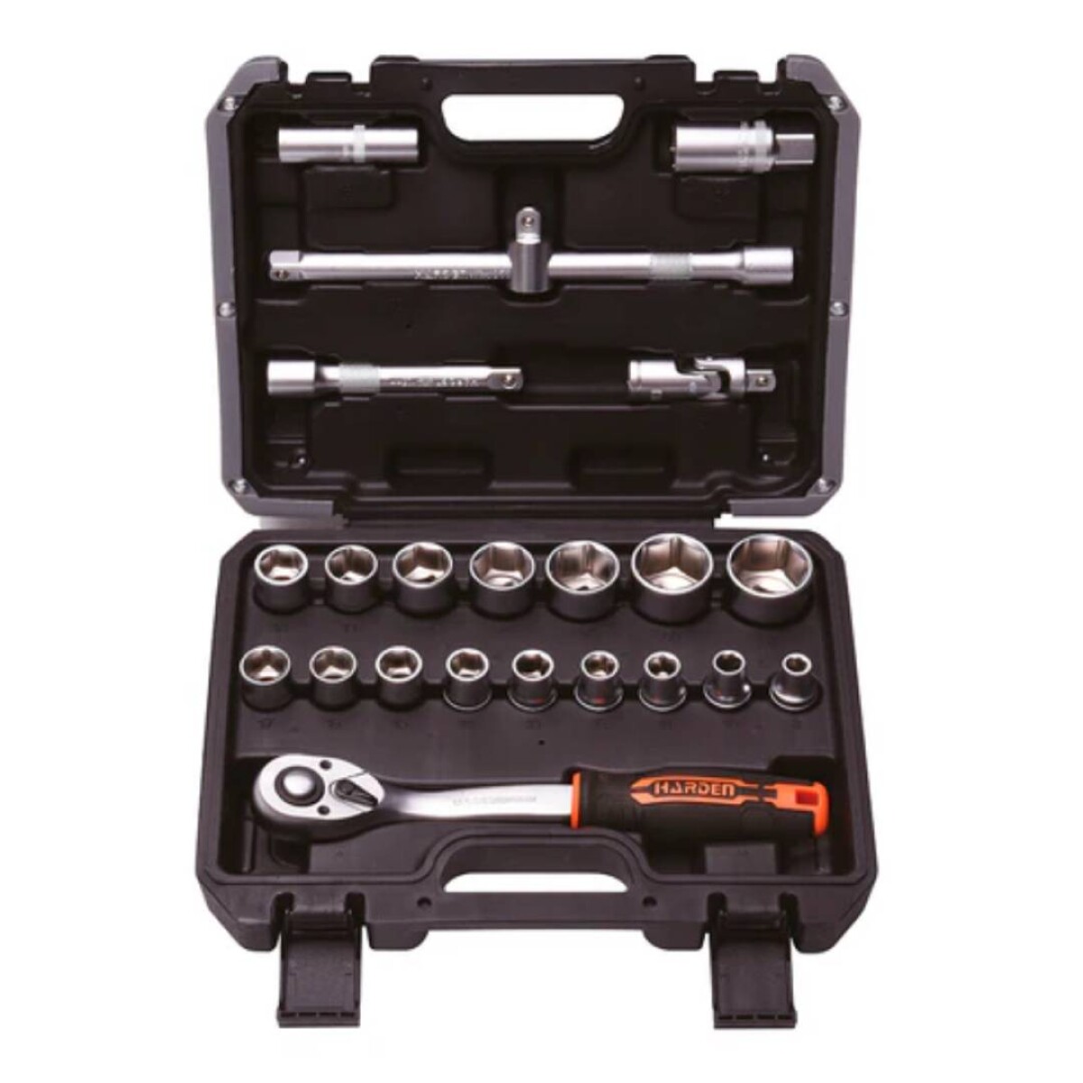 JUEGO DE DADOS DE 1/2 23 PIEZAS - N/a 