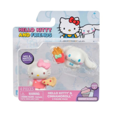 Pack x2 Hello Kitty Mini Figuras [AL AZAR] Pack x2 Hello Kitty Mini Figuras [AL AZAR]