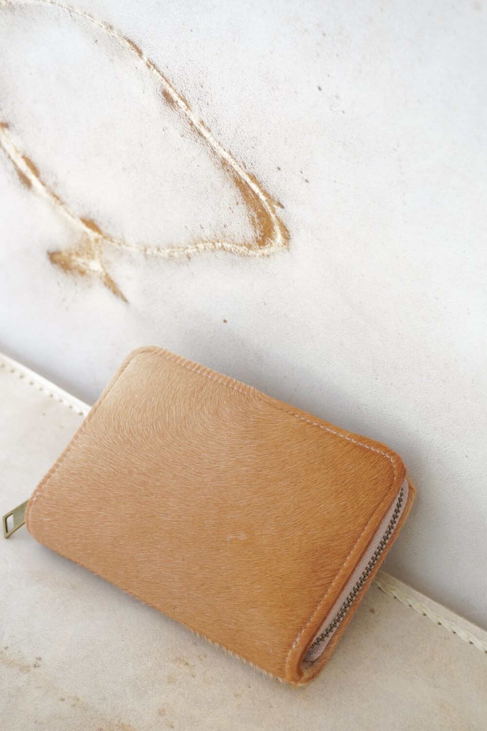 Mini Wallet Beige