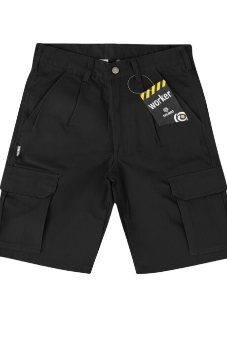 Bermuda brin cargo Negro