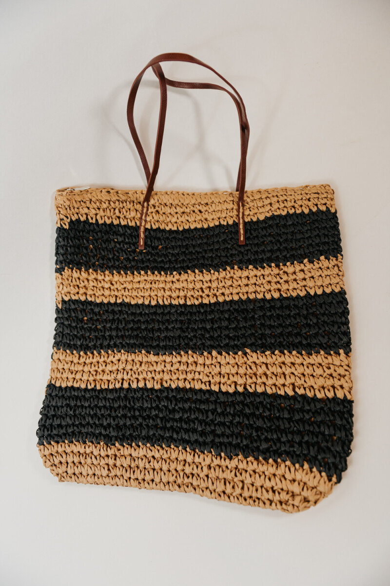 Cartera 11583-4 Rafia - Estampado 1 