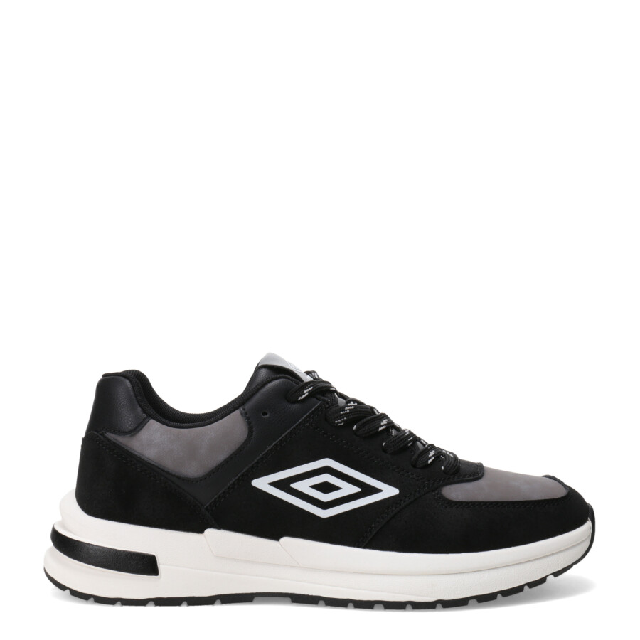 Championes de Hombre Umbro Kixs Negro - Blanco