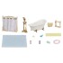 Sylvanian Families Set Bañera Baño Ducha Muebles Ternurines Variante Modelo Ducha