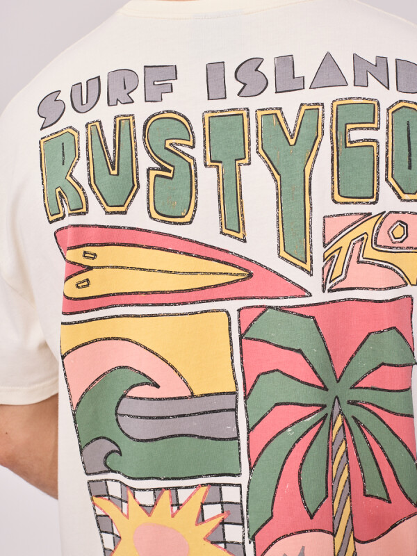 T-SHIRT VERTUNA RUSTY Crudo
