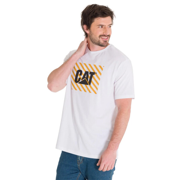 EVERYDAY WORKWEAR GRAPHIC TEE - CAT BLANCO
