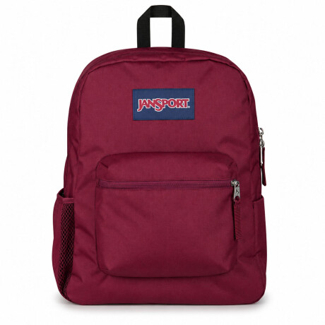 Mochila Escolar Jansport Cross Town Original Unisex Urbana Cherry Lacquer