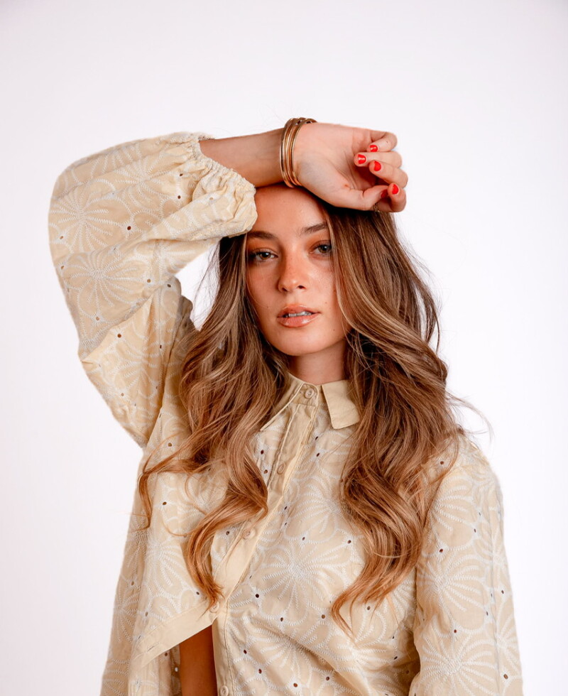 Camisa Francia beige