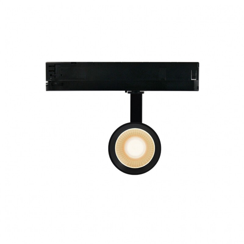 NANO ARTEFACTO TRACK LIGHT MADISON ORIENTABLE Luminaria Nano Madison Orientable de Riel Negra