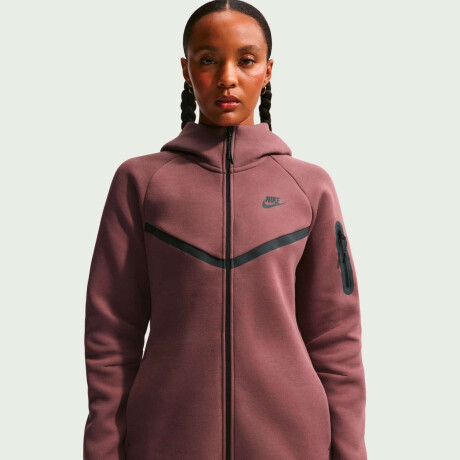 Abrigo Nike Sportswear Tech Fleece Windrunner de Mujer morado