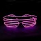 Lentes Led con Control Fucsia /Violeta