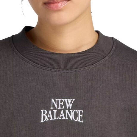 Buzo New Balance Linear Heritage Negro