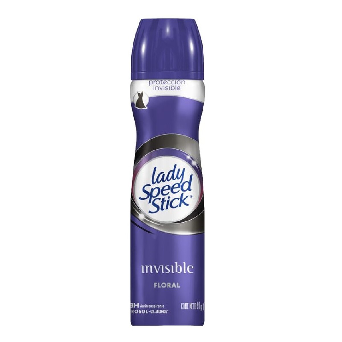 Desodorante Aerosol Lady Speed Stick Invisible Floral 91 Grs 