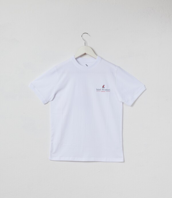 T-shirt manga corta Bachillerato St. Brendan´s Blanco