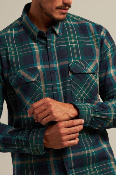 CAMISA PIER POLANCO Verde Oscuro