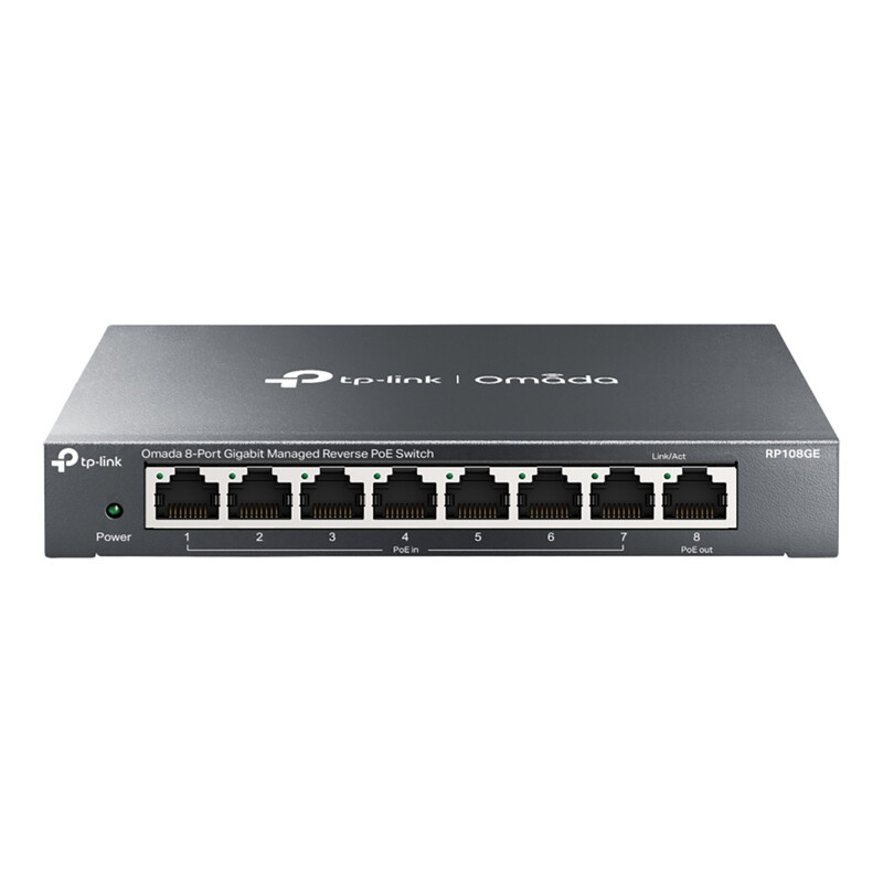 Switch De Escritorio Tp-Link Ts-RP108ge 8 Puertos Gigabit PoE Switch De Escritorio Tp-Link Ts-RP108ge 8 Puertos Gigabit PoE